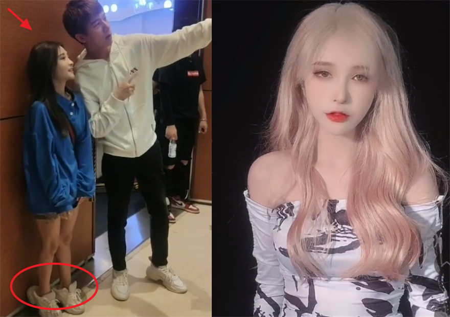 但在一系列的写真照中又能感觉到何婧婧是个长腿女