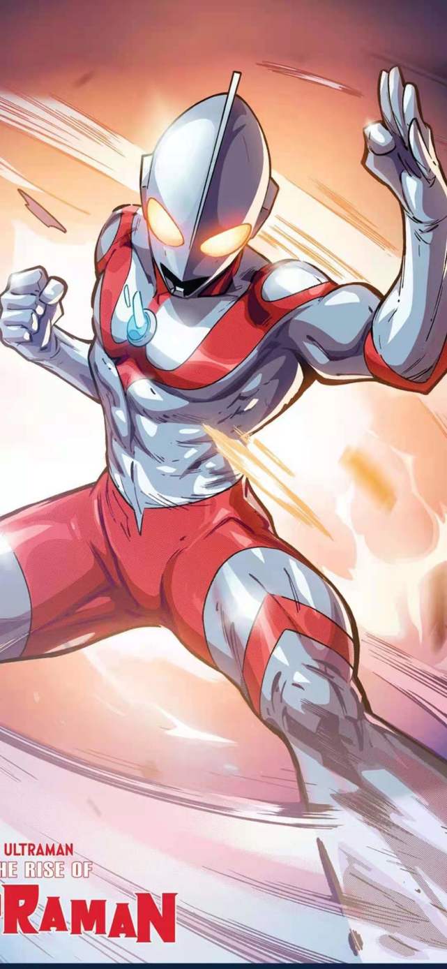 可以看出奥特曼的身材也是十分的好的,不管是八块腹肌还是人鱼线都是