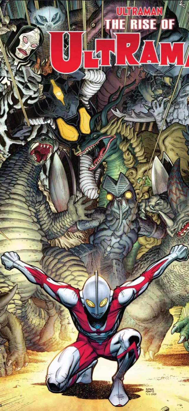 当奥特曼遇上漫威这样的海报你不爱才怪