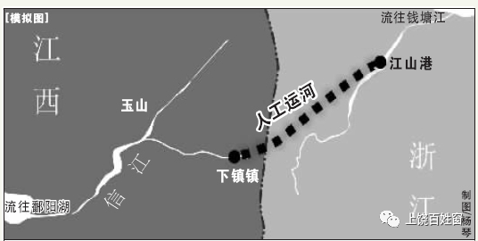 全长约1228公里江西浙江联手打造浙赣运河会给上饶带来什么机遇