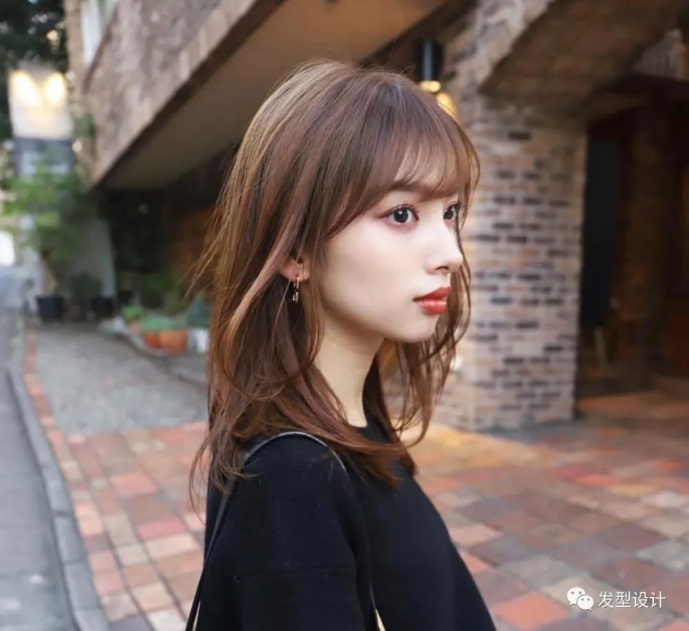 日系少女感发型!