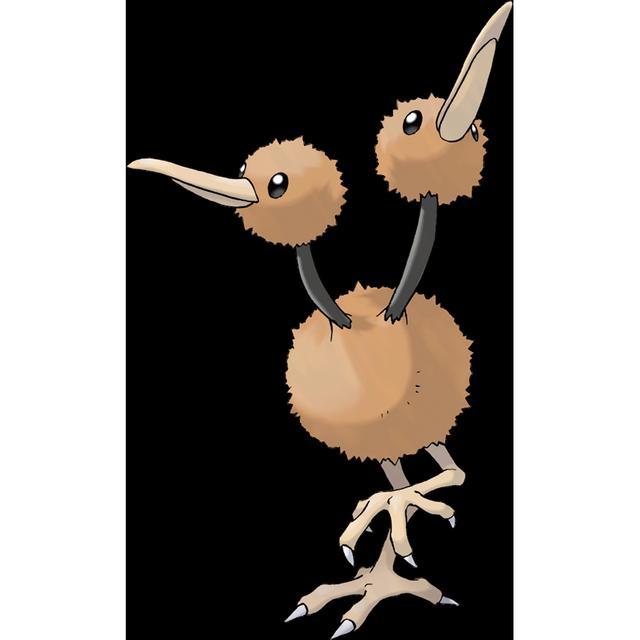 神奇宝贝图鉴no084跑得飞快的双头鸟嘟嘟