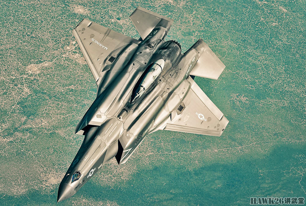 美海军陆战队f-35b武装巡逻索马里 机炮吊舱亮相 其中的学问不少_腾讯