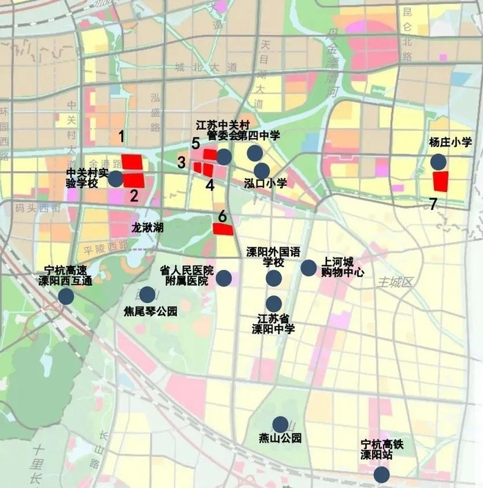 3225元㎡起拍配建1000平菜场溧阳中关村挂牌商住地