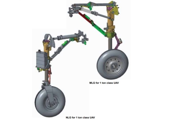 印度神秘隐形无人机研制取得里程碑缩比样机的起落架造好了