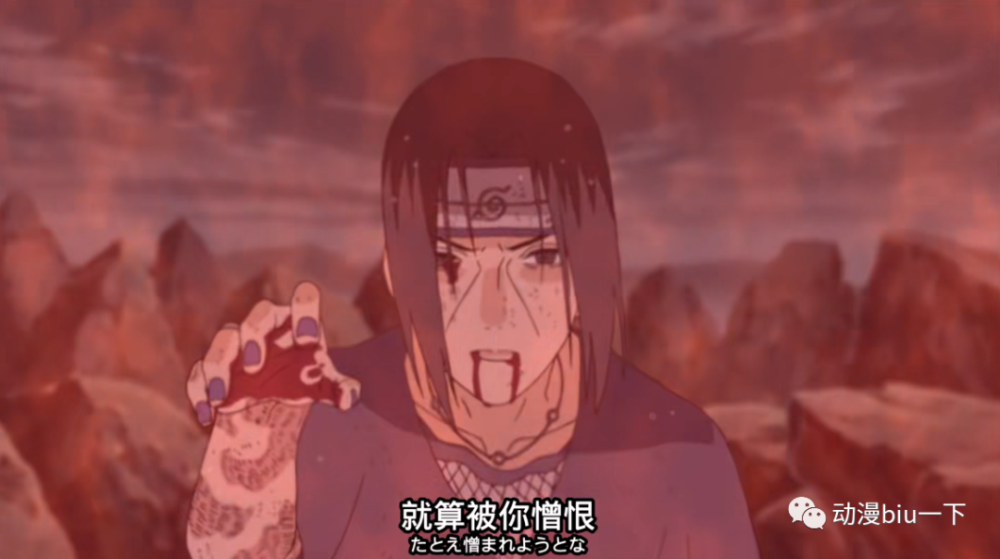 但是最后他的右手却是放在了佐助的额头上,对于这个动作,想必很多粉丝