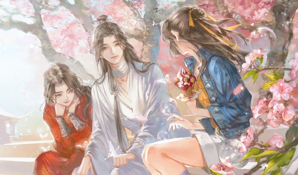 《天官賜福》跨界聯動,聊天框出