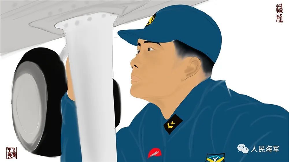 一组手绘漫画,带你了解机务兵67