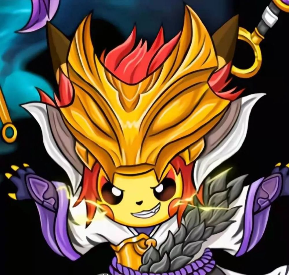 皮卡丘加王者头像喜欢的小伙伴可以收藏保存