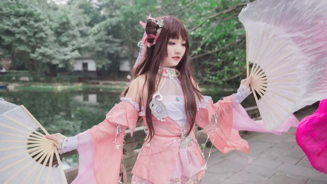 剑网三 南皇咩萝cosplay