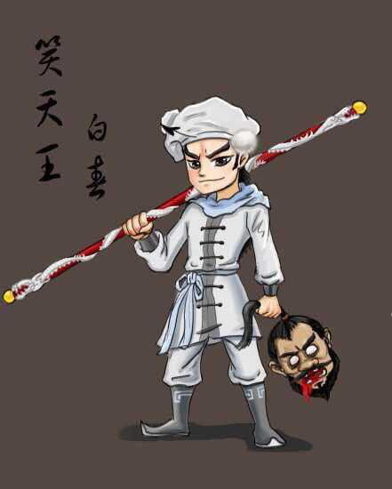 玉面小达摩白云瑞神力斗老僧