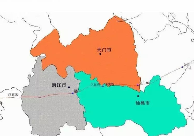 湖北两大奇葩火车站仙桃西和天门南为何还不合并