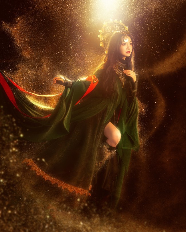 一梦江湖cosplay正片图赏伽蓝