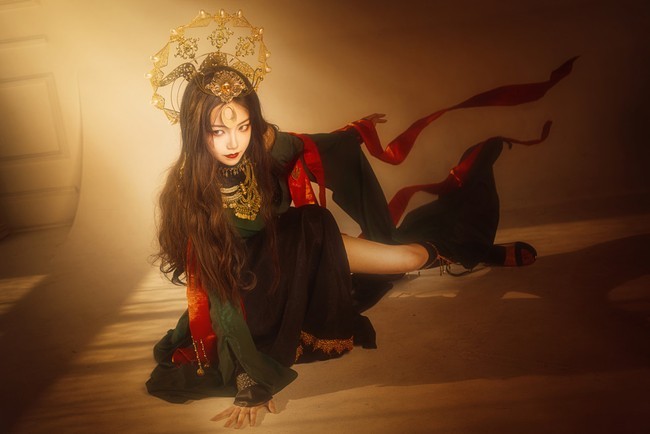 一梦江湖cosplay正片图赏伽蓝