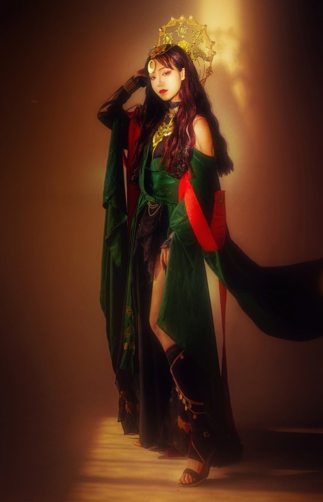 一梦江湖cosplay正片图赏伽蓝