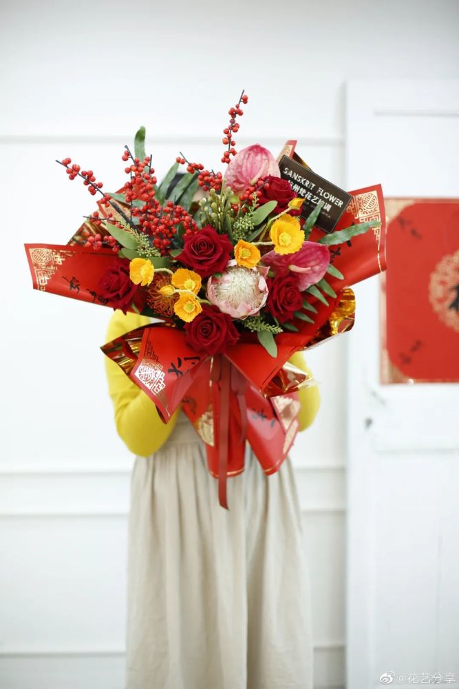 2021年第一束花!鲜花,红包,草莓…我全都要!