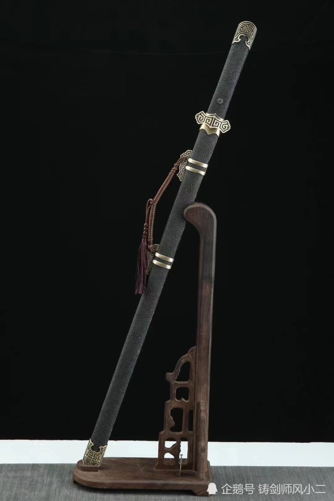 回纹唐刀真鱼皮粗颗粒