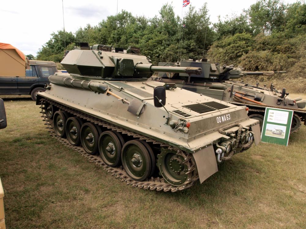 英国毒蝎:神秘的fv101轻型坦克,引领步战车风潮