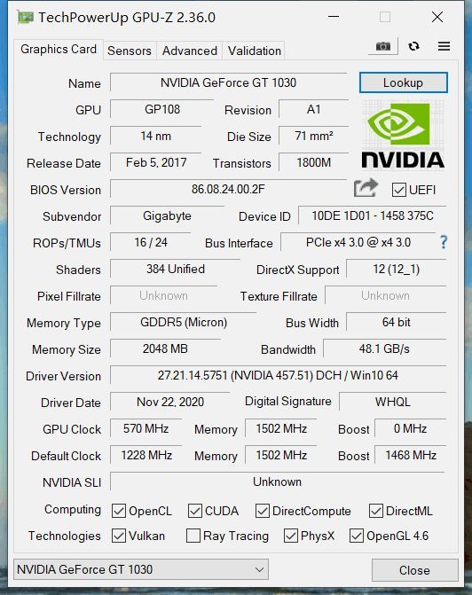 另外附gt1030的跑分图最后,gt710,只建议对显卡完全没有需求的点亮