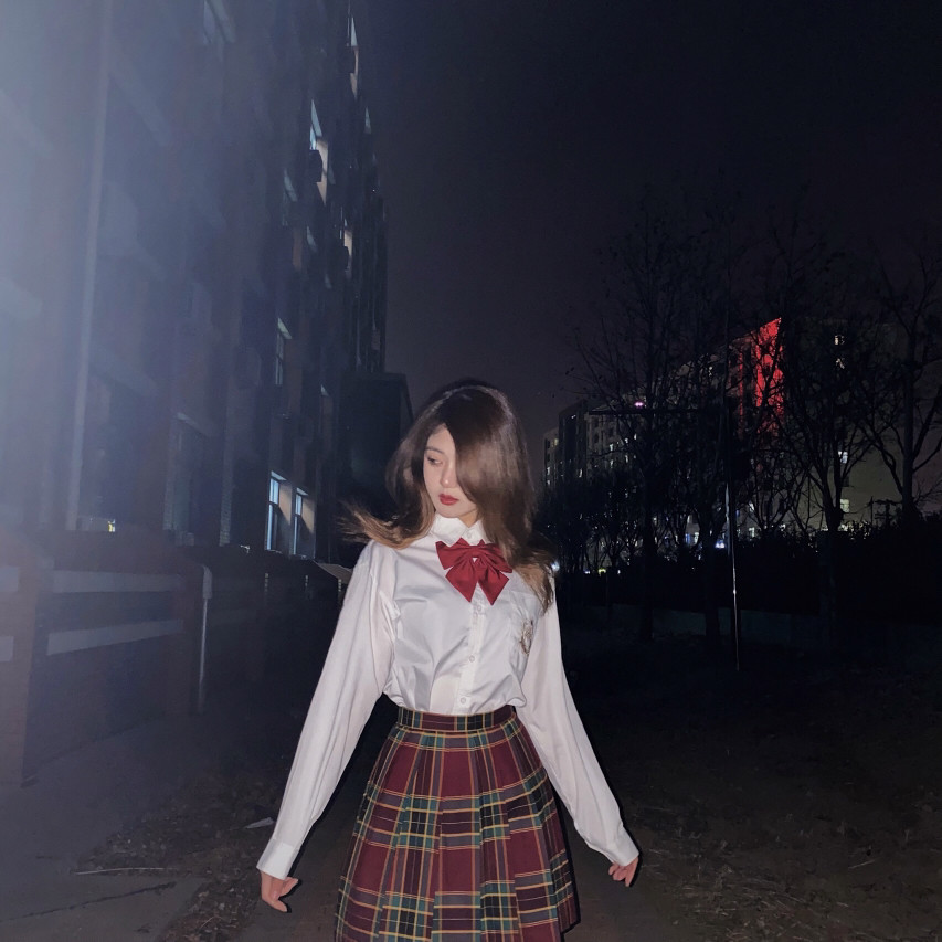 jk日常绝美山楂树