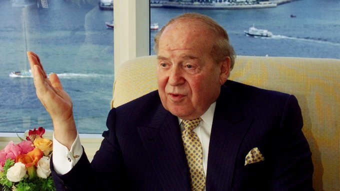 美国"赌王"谢尔登·阿德尔森去世,享年87岁,妻子公布死讯_腾讯新闻