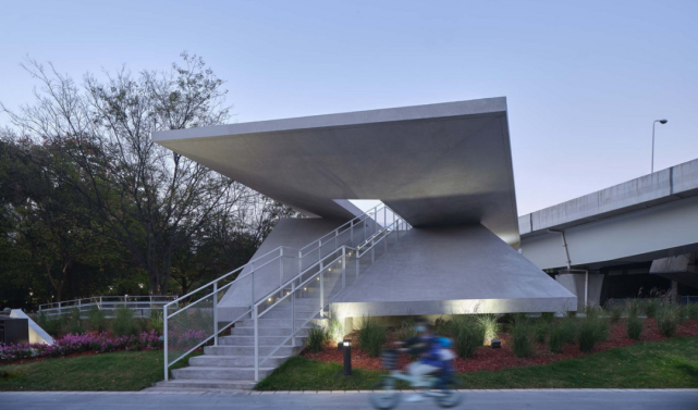 小型公共建筑设计上海九子公园纸鸢屋驿站旧改