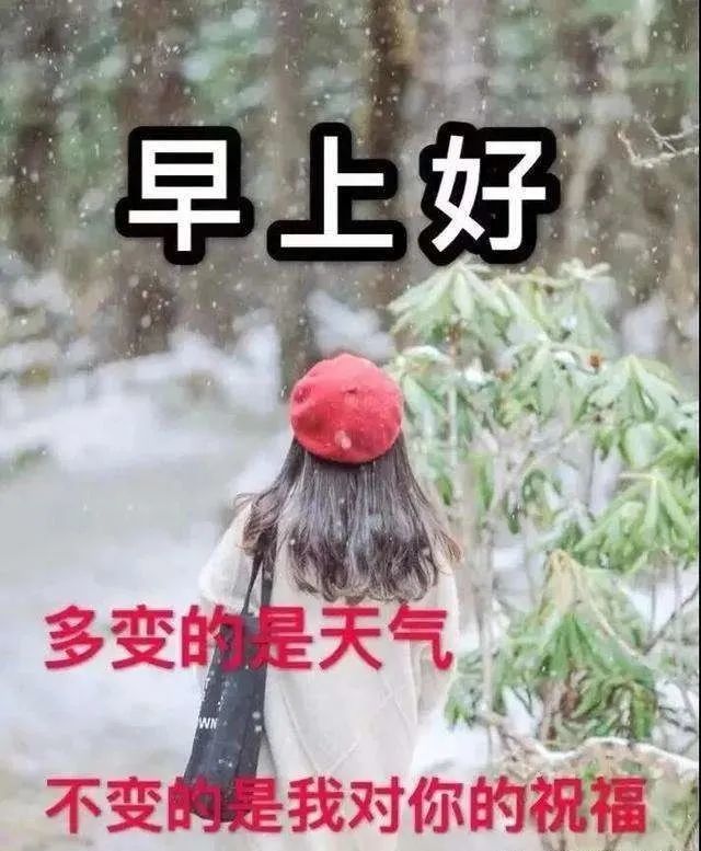 1月13日清晨早上好問候漂亮圖片溫馨祝福語早安超暖心的祝福短信