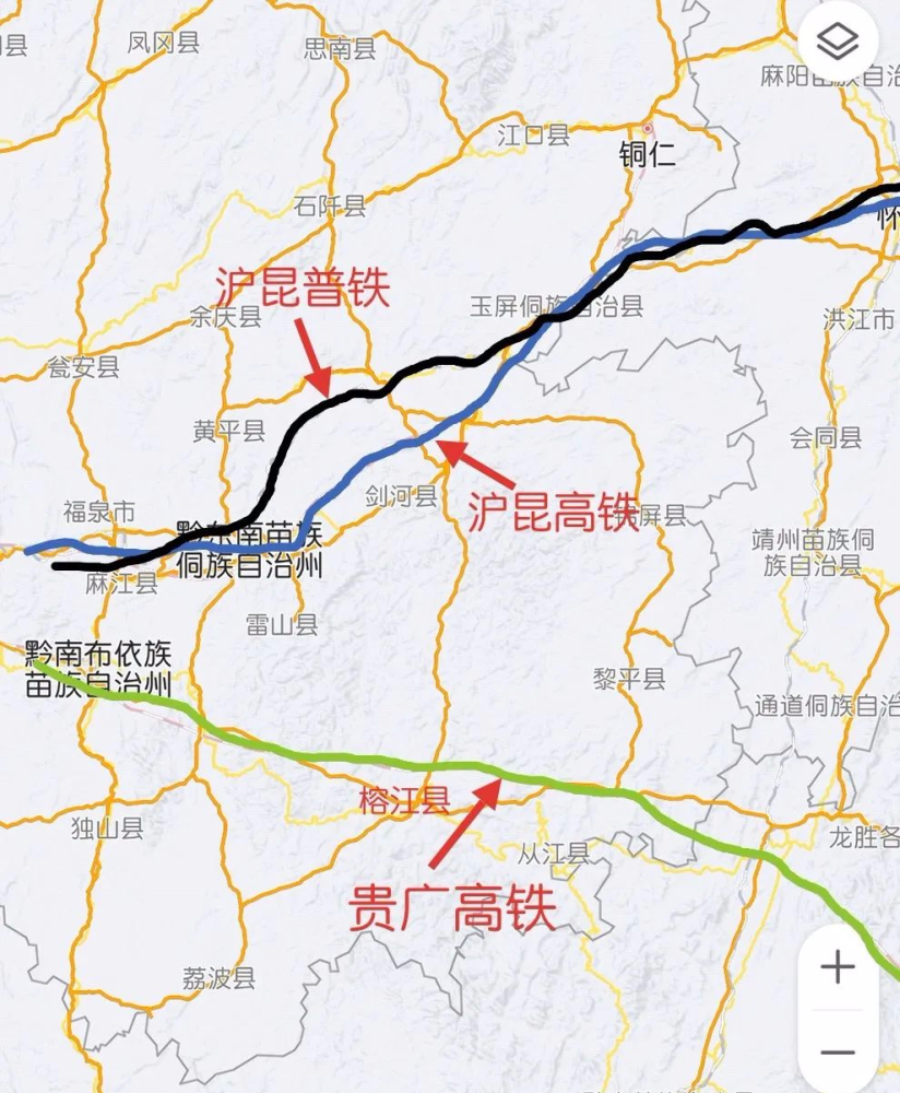 贵州十四五期间这里有可能的铁路和高速项目,涪柳和都凯有希望_腾讯