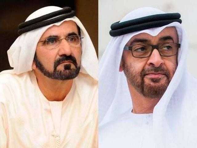 mohammed bin rashid al maktoum)和阿布扎比王储谢赫·穆罕默德·本