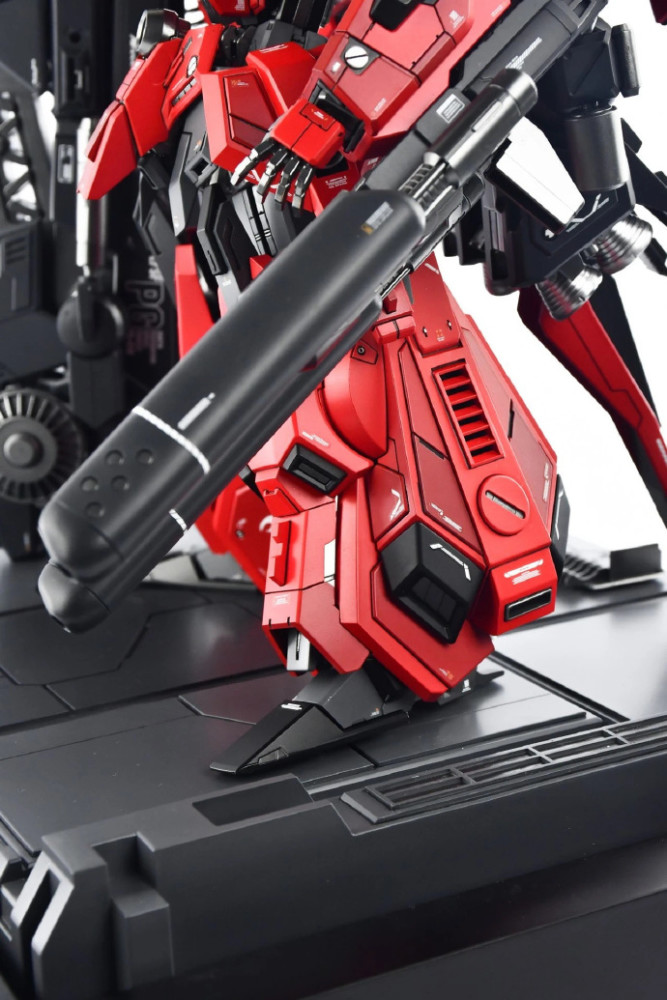 模玩控:红蝎配色,mg比例fazz高达模型_腾讯新闻