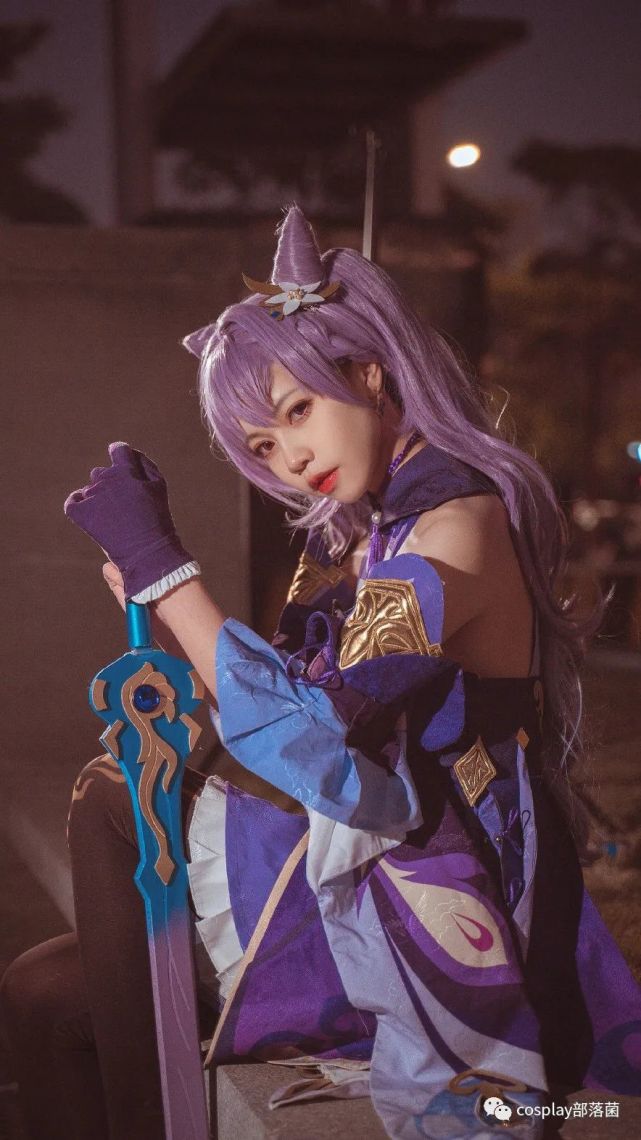 cos:漫展原神刻晴cos正片