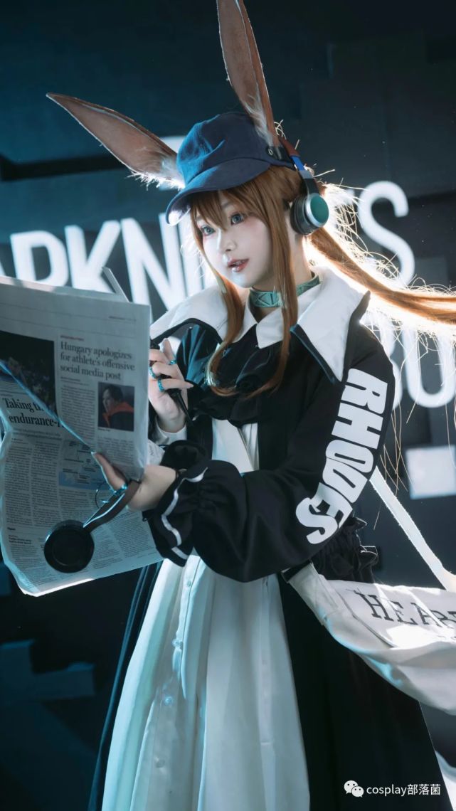 cos:明日方舟cp27阿米娅·报童cos正片