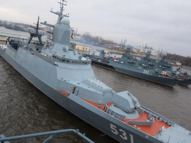 最新俄罗斯护卫舰"轰鸣"号即将列装"锆石"反舰导弹