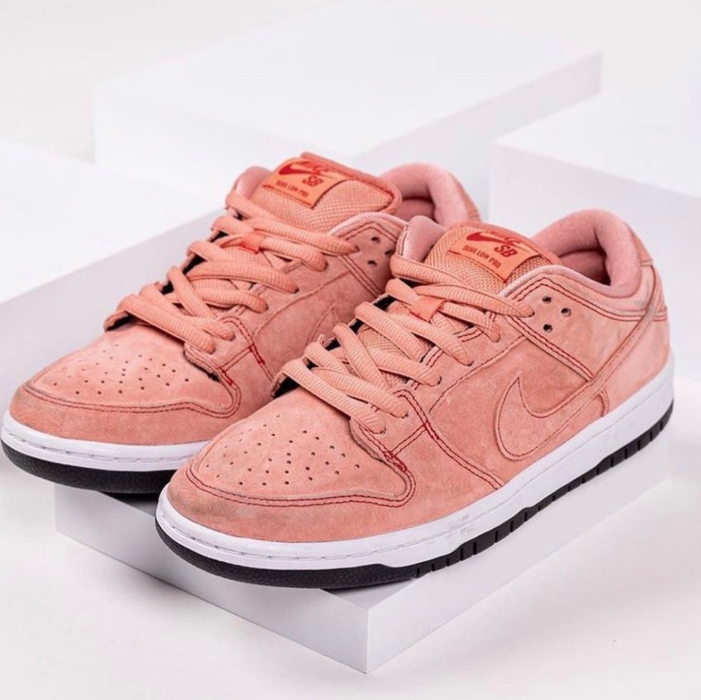 配色分享 nike sb dunk low"pink"粉_腾讯新闻