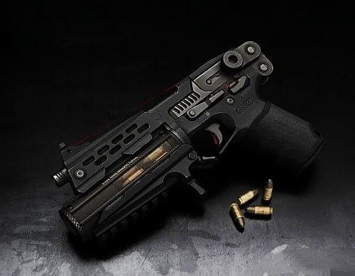 颜值超高的欧美新一代防卫型武器 短小却火力凶猛的p50型手枪