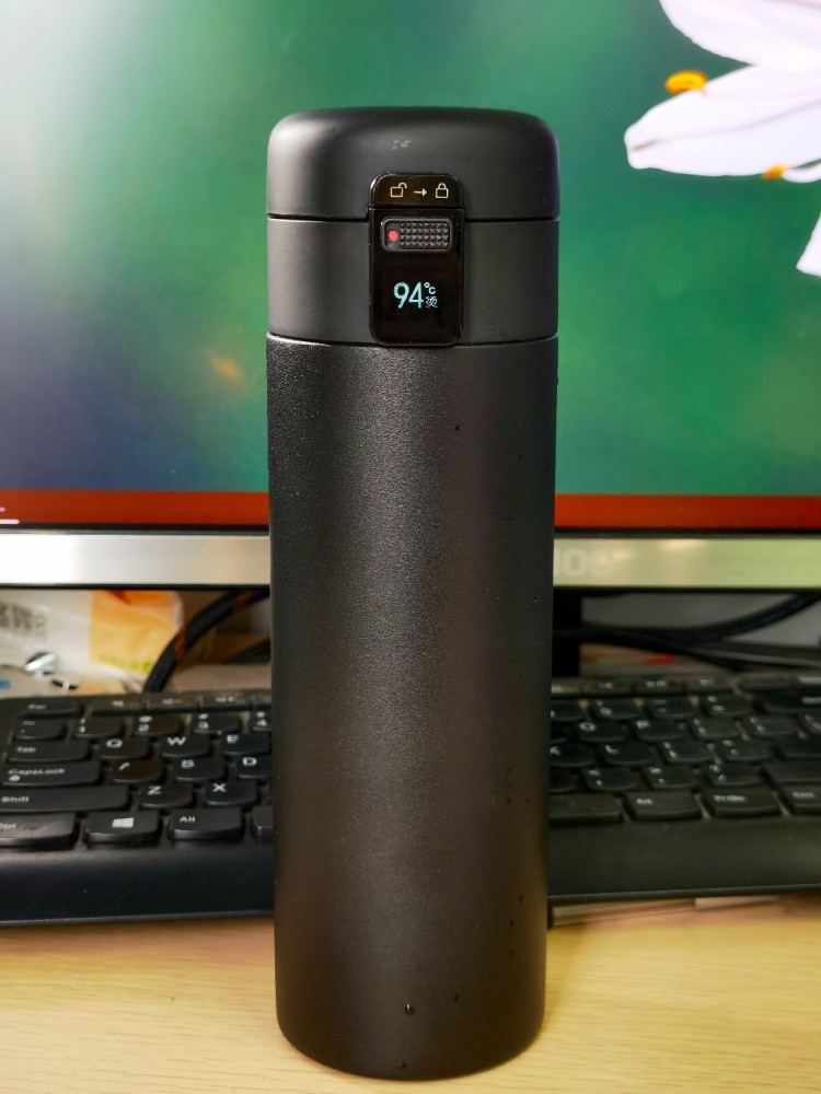 华为智选·哈尔斯智能保温杯开箱及评测_腾讯新闻