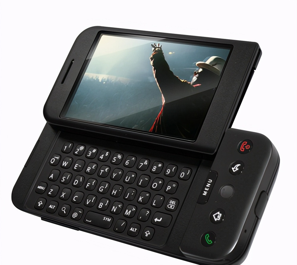 然而安卓却迟迟没有动静,终于在9月推出了世界上第一款安卓手机htc g1