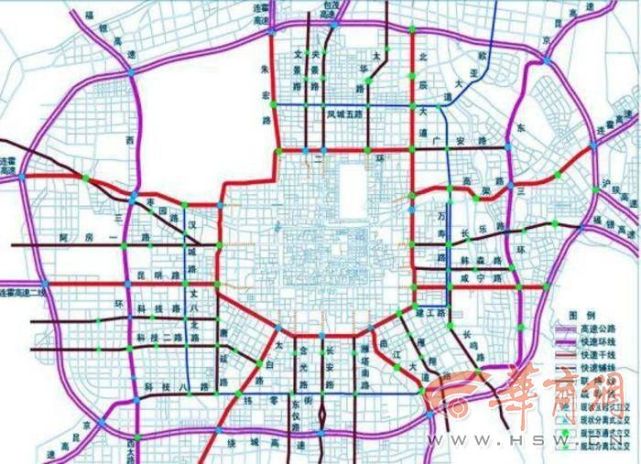 快来看看西安这些道路的指路标志系统提升了