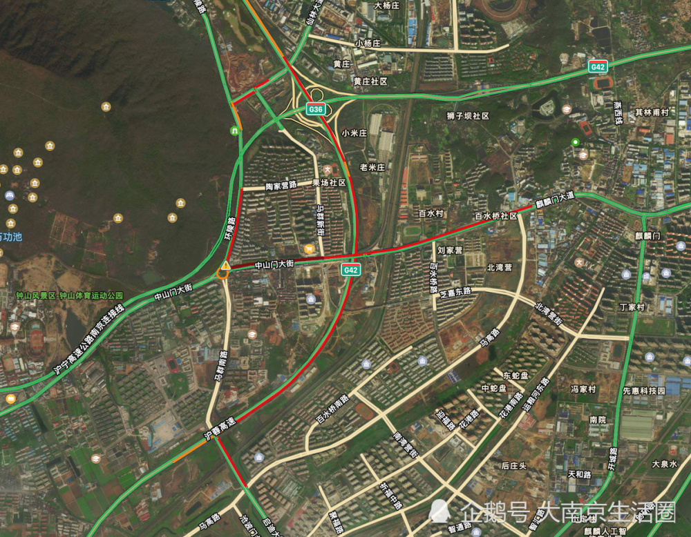 双地铁有轨电车南京马群何时不堵