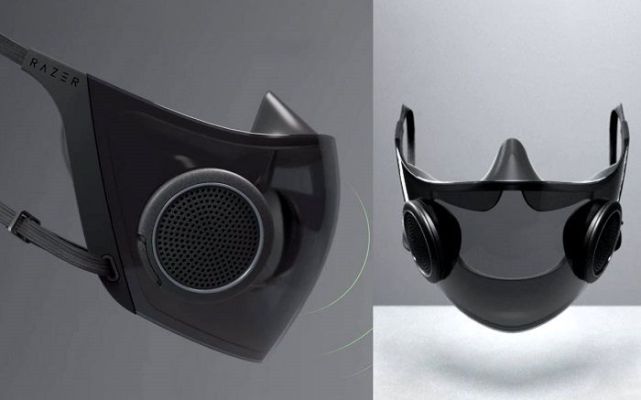 ces 2021:razer展示project hazel智能概念口罩