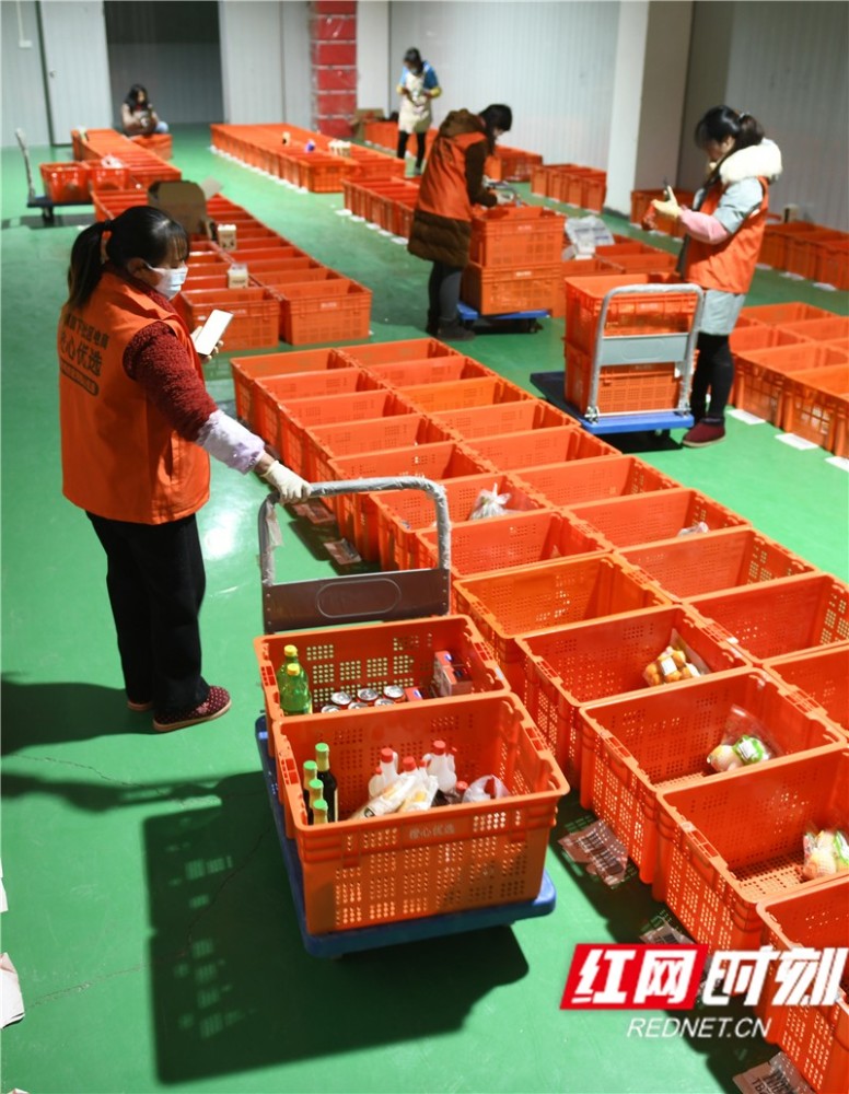 组图丨宁远网格仓电商分拣忙