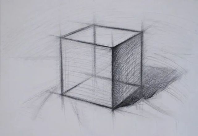 绘画新手如何把立方体素描学好?