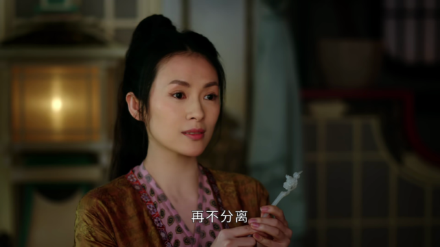 章子怡饰演的绝对女主角 王儇(xuan),小名阿妩,被称为上阳郡主.