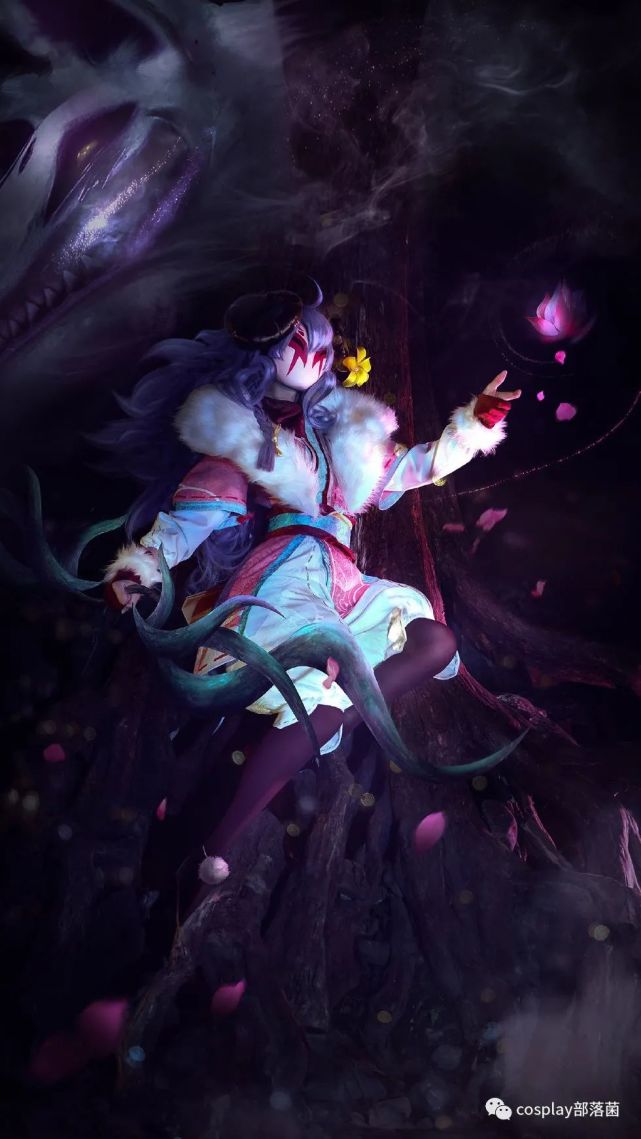 cos:英雄联盟灵魂莲华-千珏@走路摇