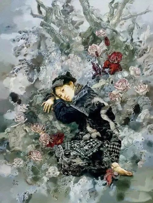 才貌双全的天才女画家,培养女儿上清华,一生作品精彩至极_腾讯新闻