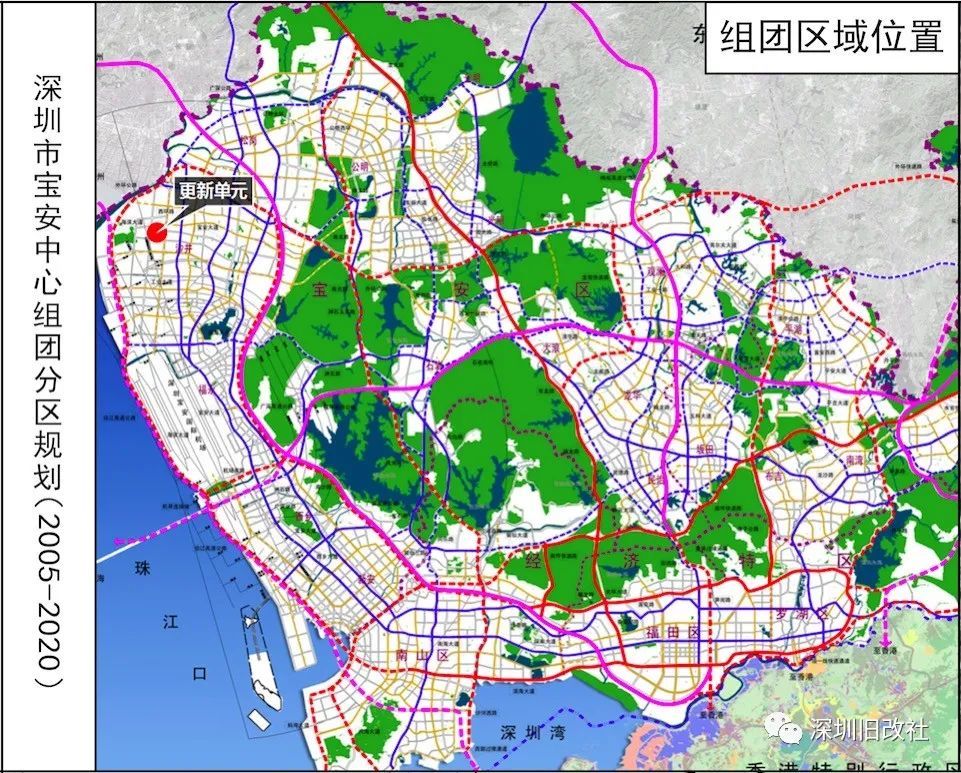 宝安区沙井街道沙一万安工业区西部工业区城市更新旧改