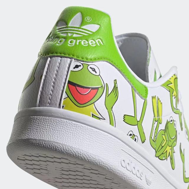 adidas旗下复古鞋型stan smith继去年年末为我们释出一款kermit the