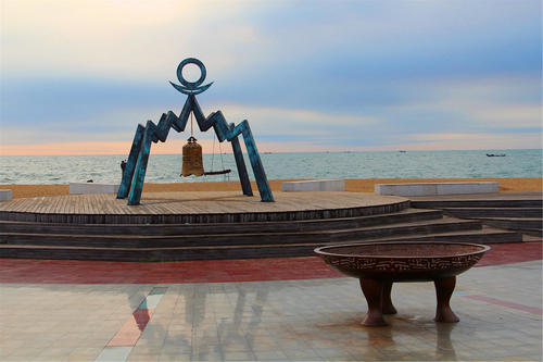 日照万平口怎么玩您知道吗三号门是网红拍照打卡景点很好玩