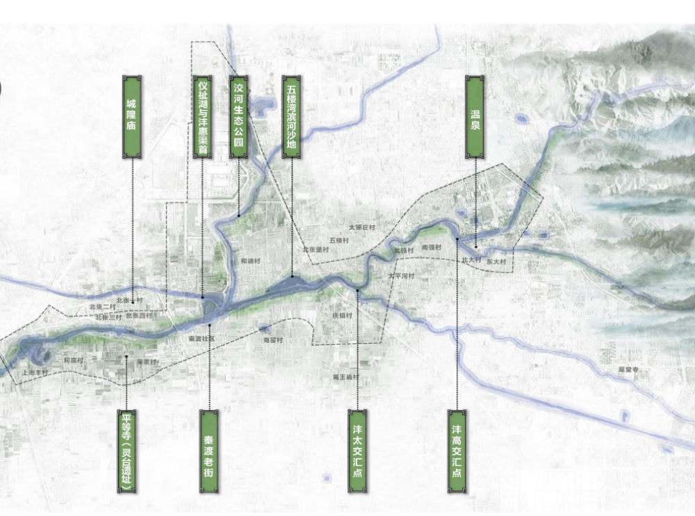 西安高新区沣河绿道文化提升工作全面铺开