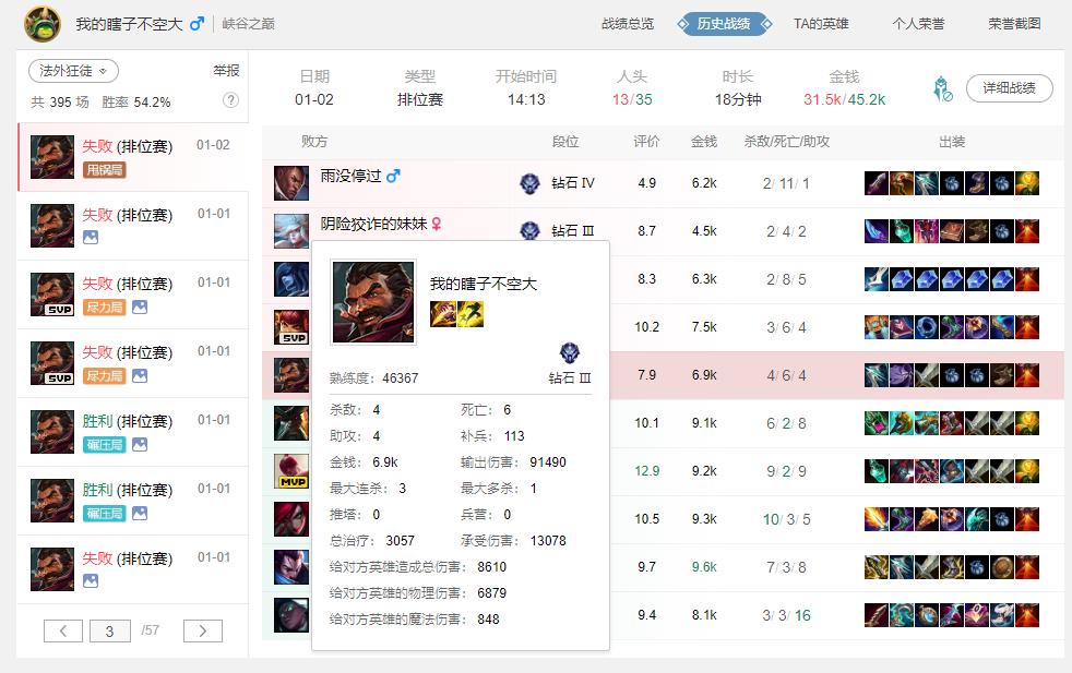 男枪排行榜_最烦人的小技能,男枪W荣登榜首